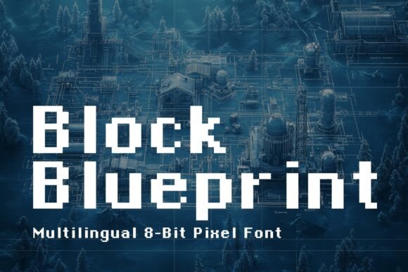 Block Blueprint: The 8-Bit Font for Modern Digital Projects