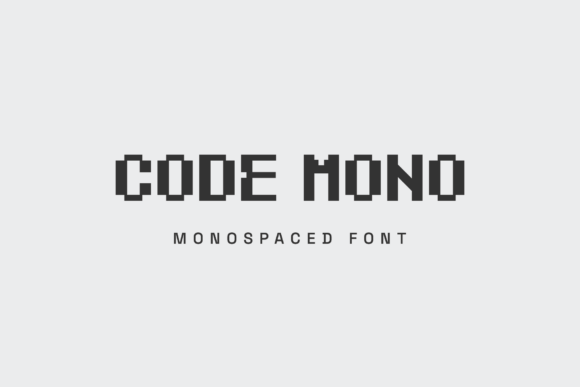 Code Mono: A Pixel-Perfect Typeface for Modern Branding