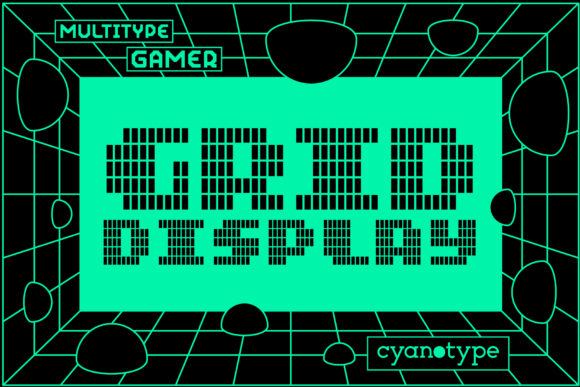 Grid: The Pixelated Display Font That Breaks the Mold