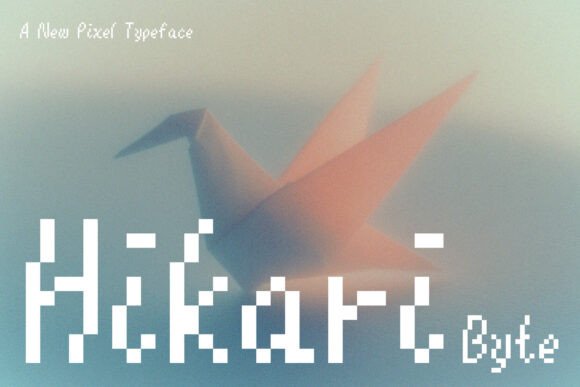 Hikari Byte: A Pixel Font with Japanese Soul