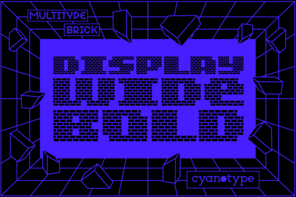 MultiType Brick Display Wide Bold: The Ultimate Creative Font