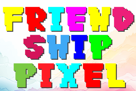 Pixel Friendship: More Than Just a Font