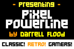Pixel Powerline: A Modern Typeface for Digital-First Brands