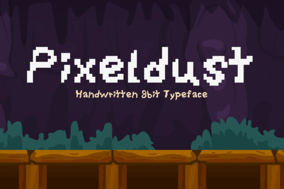 Pixeldust: The Pixel Display Font for Modern Retro Design