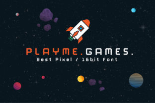 PlayMe.Games: A Pixel Font for Modern Digital Projects