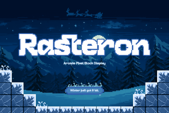 Rasteron: Reviving 8-Bit Charm in Modern Design