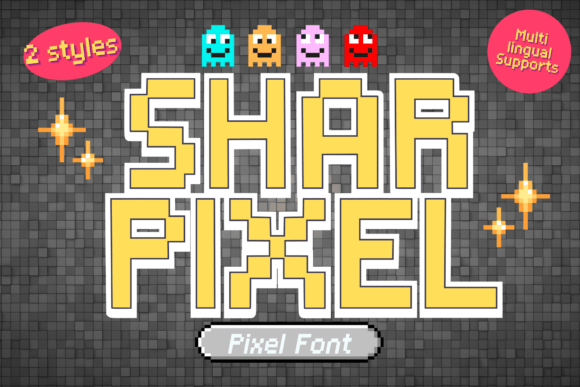 Sharpixel: Bold Clarity in Pixel-Form