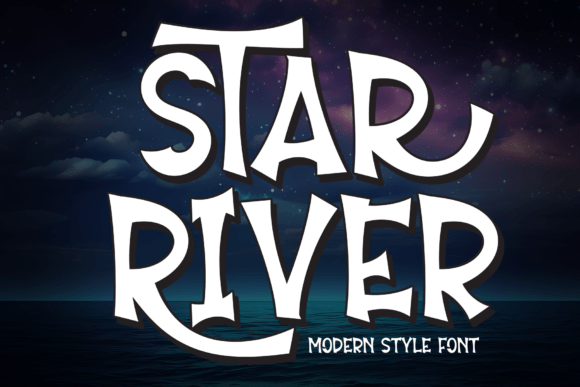 Star River: A Whimsical Typeface for Magical Projects