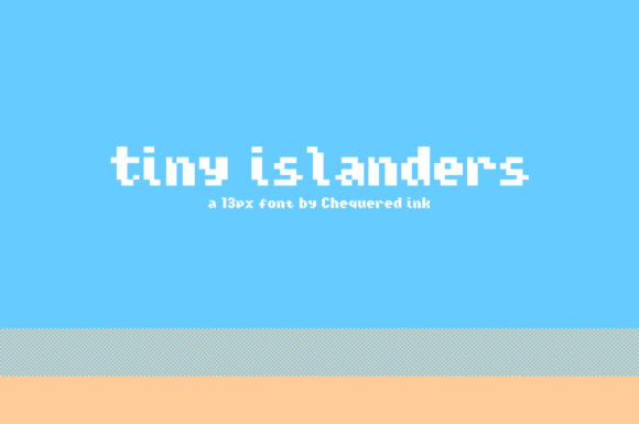 Tiny Islanders: A Pixel Font for Modern Retro Projects